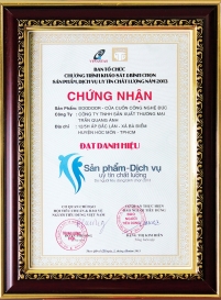 Chứng Nhận Danh Hiệu