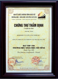 Chứng Thư Thẩm Định