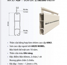Cửa Cuốn Khe Thoáng 