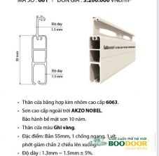 Cửa Cuốn Khe Thoáng 