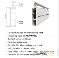 Cửa Cuốn Khe Thoáng